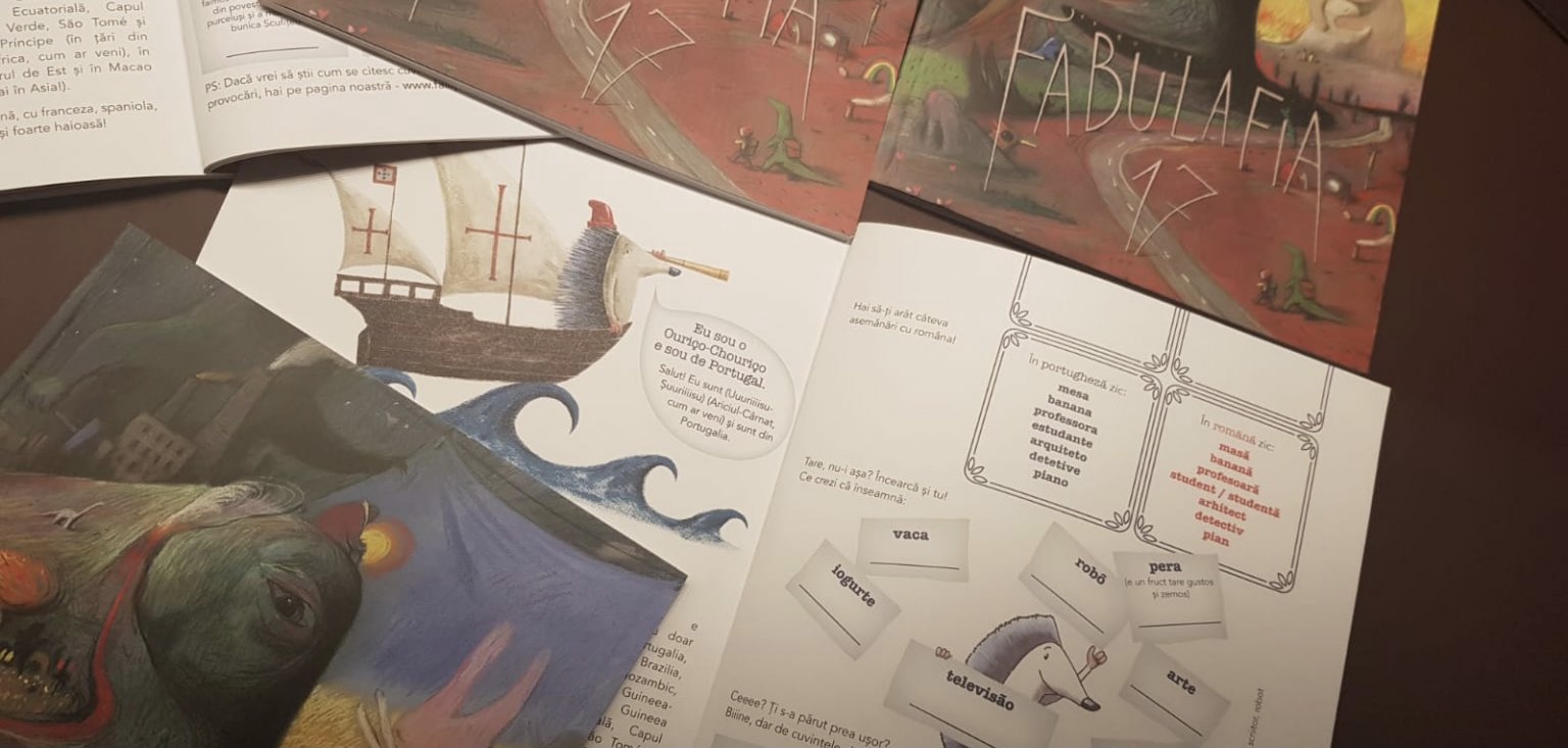 Prima întâlnire cu Ouriço-Chouriço în paginile revistei Fabulafia